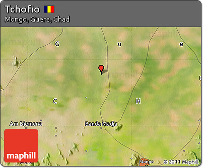 Satellite Map of Tchofio