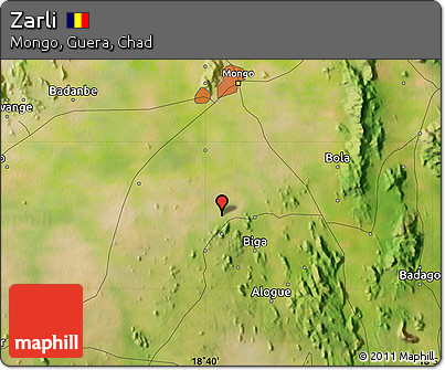 Satellite Map of Zarli