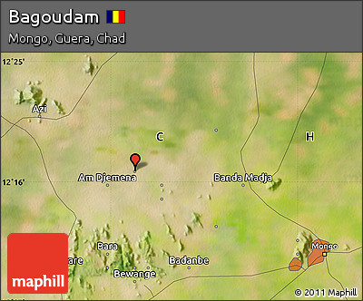 Satellite Map of Bagoudam