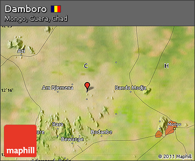 Satellite Map of Damboro