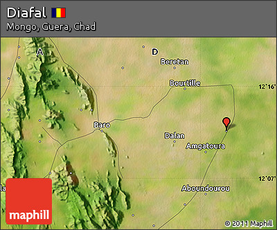 Satellite Map of Diafal