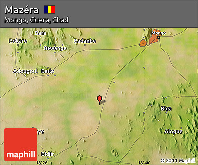 Satellite Map of Mazéra