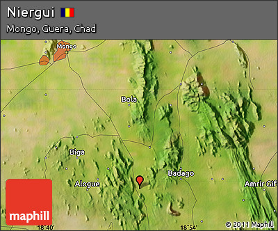 Satellite Map of Niergui