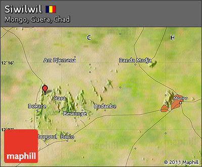 Satellite Map of Siwilwil
