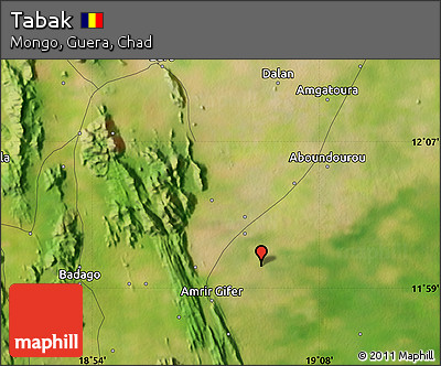 Satellite Map of Tabak