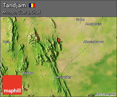 Satellite Map of Tandjam