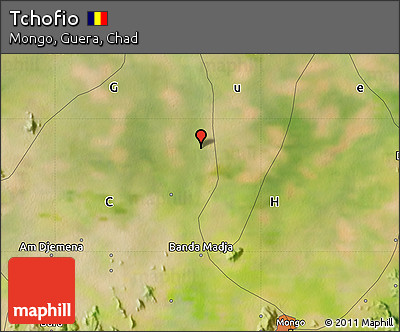 Satellite Map of Tchofio