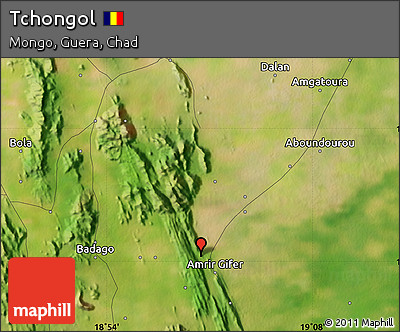 Satellite Map of Tchongol