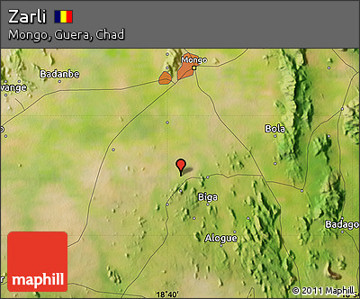 Satellite Map of Zarli