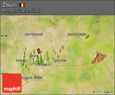 Satellite Map of Zouri
