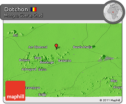 Political Panoramic Map of Dotchon