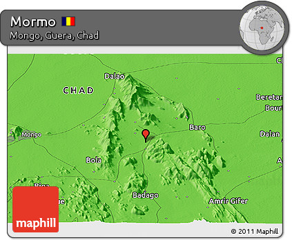 Political Panoramic Map of Mormo