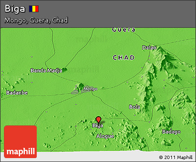 Political Panoramic Map of Biga