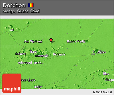 Political Panoramic Map of Dotchon