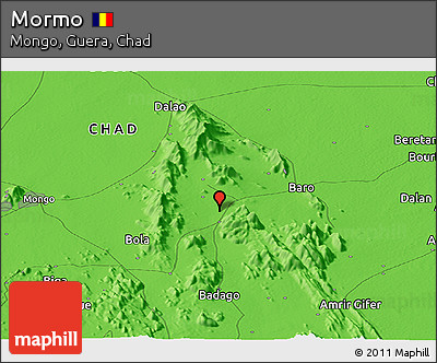 Political Panoramic Map of Mormo