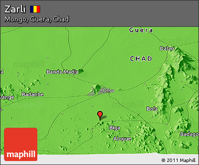 Political Panoramic Map of Zarli