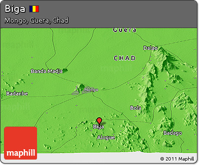Political Panoramic Map of Biga