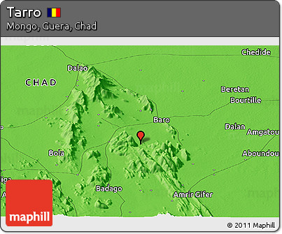 Political Panoramic Map of Tarro
