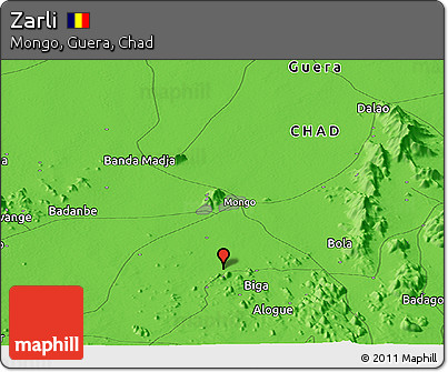 Political Panoramic Map of Zarli