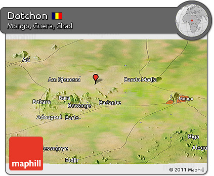 Satellite Panoramic Map of Dotchon