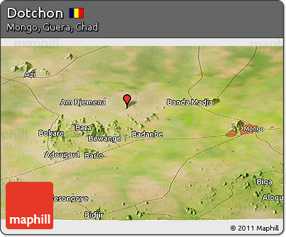 Satellite Panoramic Map of Dotchon