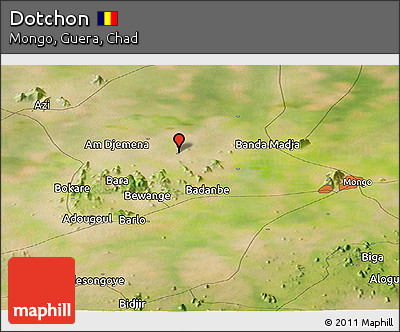 Satellite Panoramic Map of Dotchon