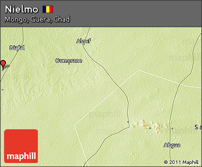 Physical 3D Map of Nielmo