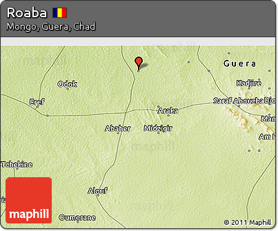 Physical 3D Map of Roaba
