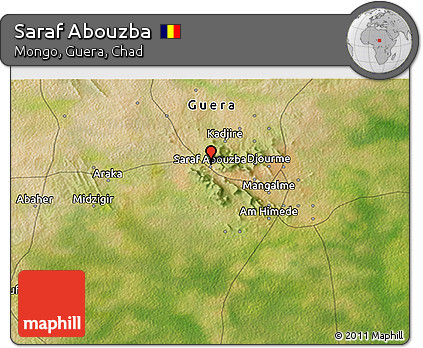 Satellite 3D Map of Saraf Abouzba