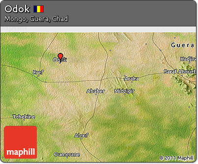 Satellite 3D Map of Odok
