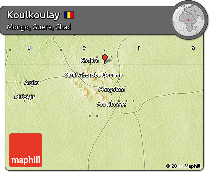 Physical Map of Koulkoulay