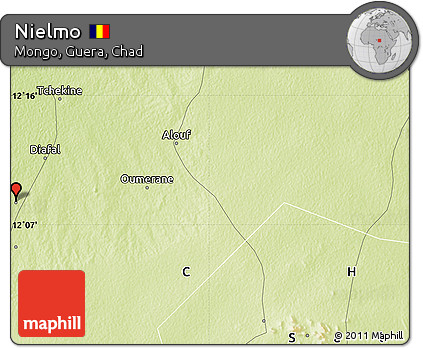 Physical Map of Nielmo