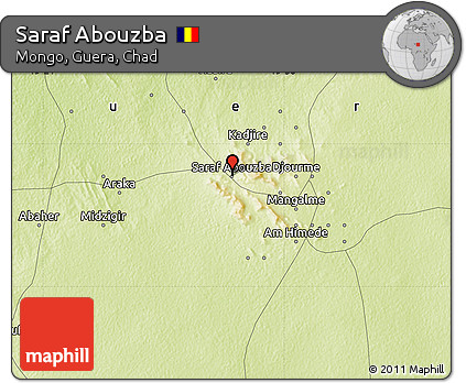 Physical Map of Saraf Abouzba