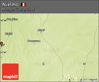 Physical Map of Nielmo