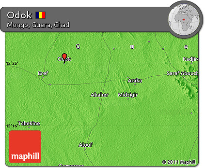 Political Map of Odok