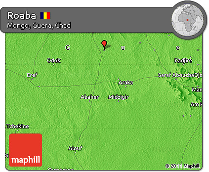 Political Map of Roaba
