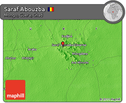 Political Map of Saraf Abouzba