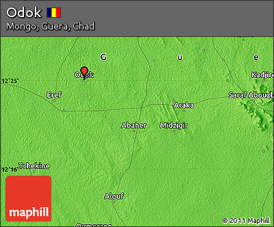 Political Map of Odok