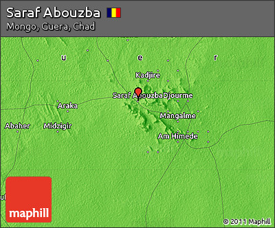 Political Map of Saraf Abouzba