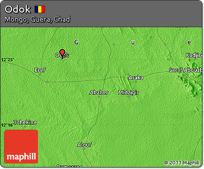 Political Map of Odok