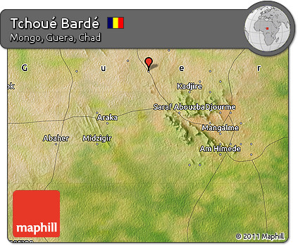 Satellite Map of Tchoué Bardé