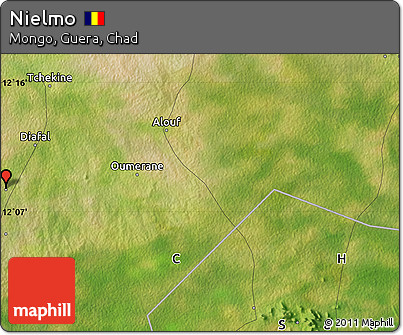 Satellite Map of Nielmo