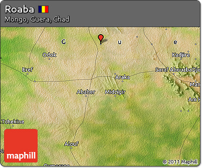 Satellite Map of Roaba