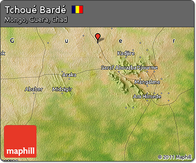 Satellite Map of Tchoué Bardé