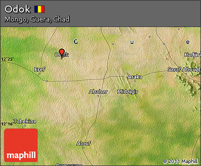 Satellite Map of Odok