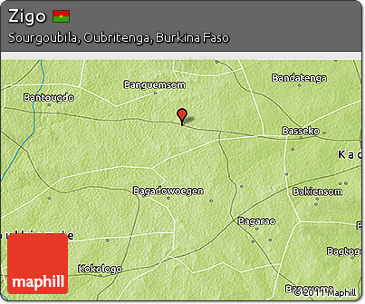 Physical 3D Map of Zigo
