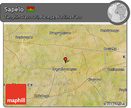 Satellite 3D Map of Sapélo