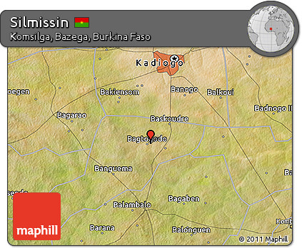 Satellite 3D Map of Silmissin
