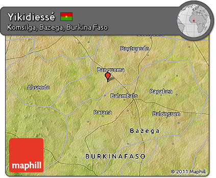 Satellite 3D Map of Yikidiessé