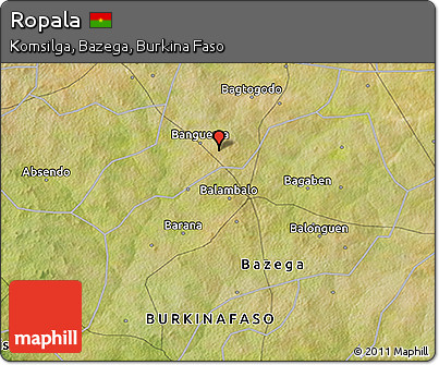 Satellite 3D Map of Ropala